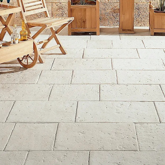 Baldosa decorativa en pack - Blanco