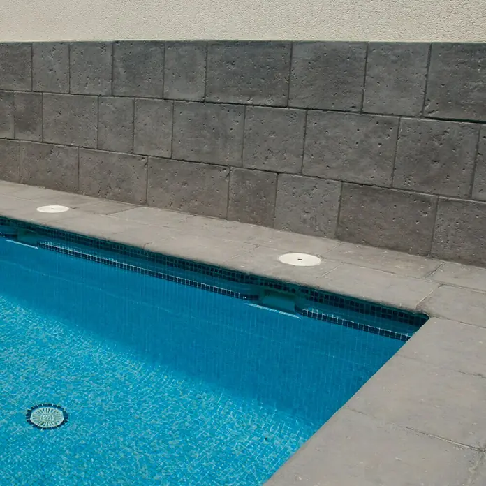 Pavimento remate Piscina Opus Roca - 60 x 50 cm, Gris