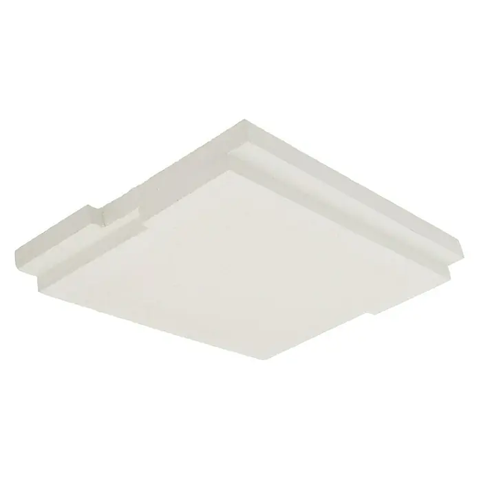 Tapa frontal de protección contra viento - Hormigón polímero, Blanco