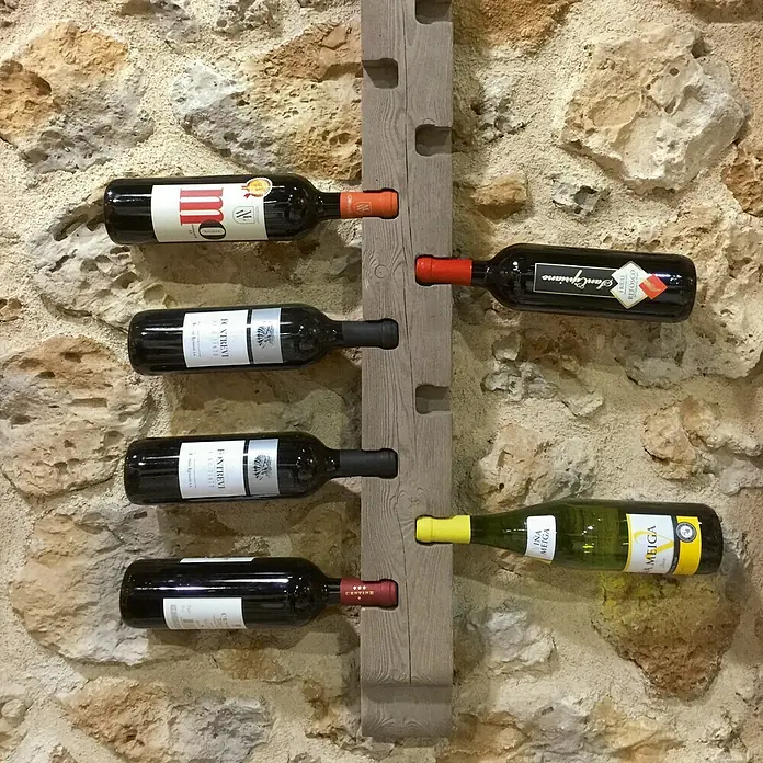 Botellero Nogal - 90 x 10 x 5,5 cm
