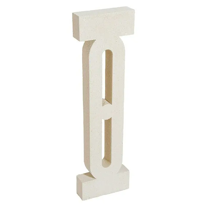 Balaustrada plana - 6 x 20 x 70 cm, Blanco, Hormigón