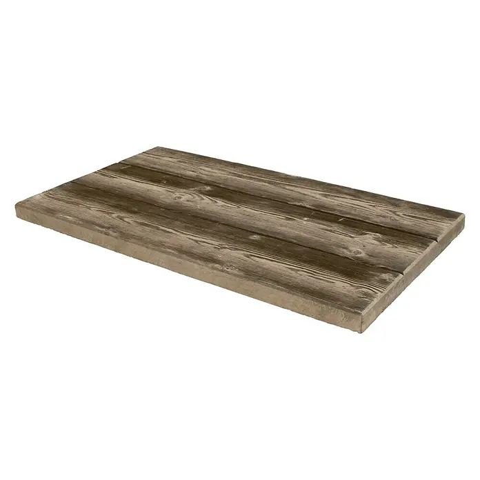 Pieza decorativa placa para canete - Hormigón, 40 x 3,5 cm