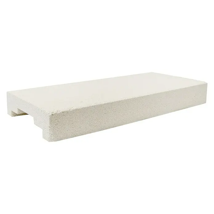 Pasamano de protección contra viento - Hormigón polímero, Largo: 50 mm