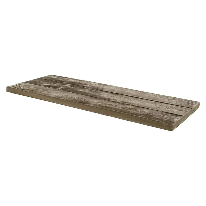 Pieza decorativa placa de esquina para canete - Hormigón, 40 cm x 3,5 mm