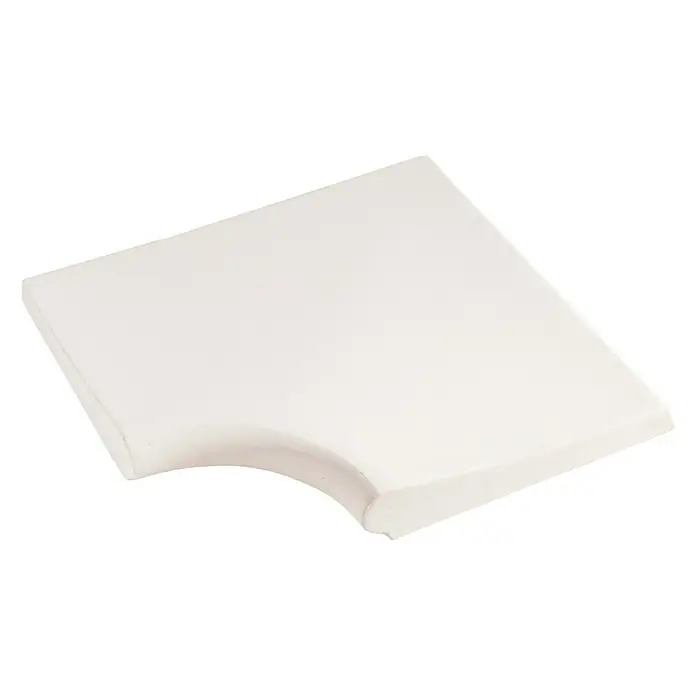Ángulo de construcción para piscina Blanco - Hormigón