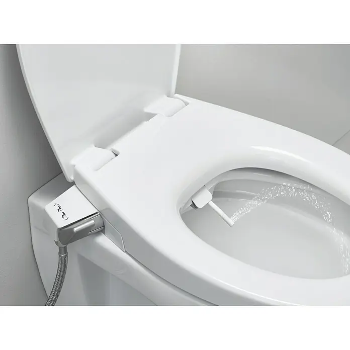 Grohe Tapa de WC con limpieza Bau - Función de bidé sin corriente, Con caída amortiguada