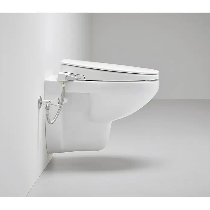 Grohe Tapa de WC con limpieza Bau - Función de bidé sin corriente, Con caída amortiguada
