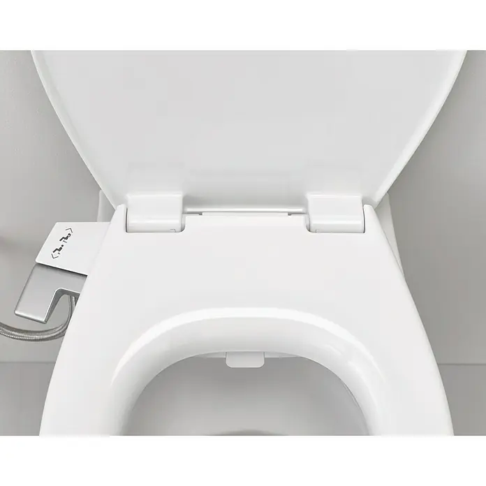 Grohe Tapa de WC con limpieza Bau - Función de bidé sin corriente, Con caída amortiguada