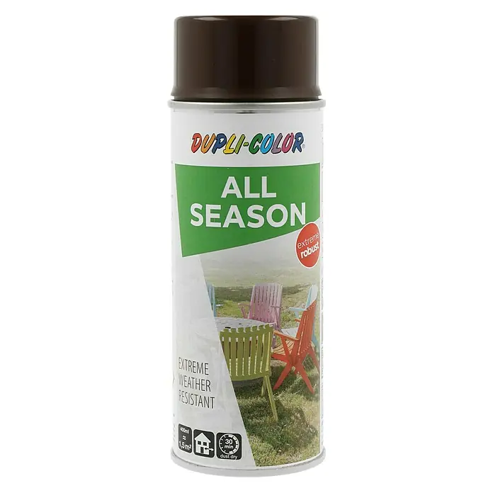 Dupli-Color Color Lak u spreju RAL 8017 - Čokoladno smeđe boje, Sjaj, 400 ml - Pogled sprijeda