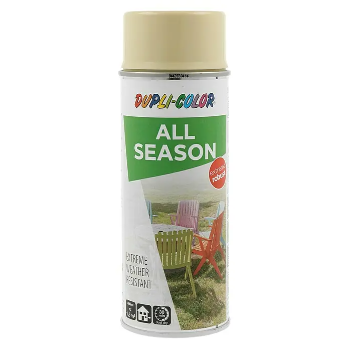 Dupli-Color Color Lak u spreju RAL 1014 - Boja bjelokosti, Sjaj, 400 ml - Pogled sprijeda
