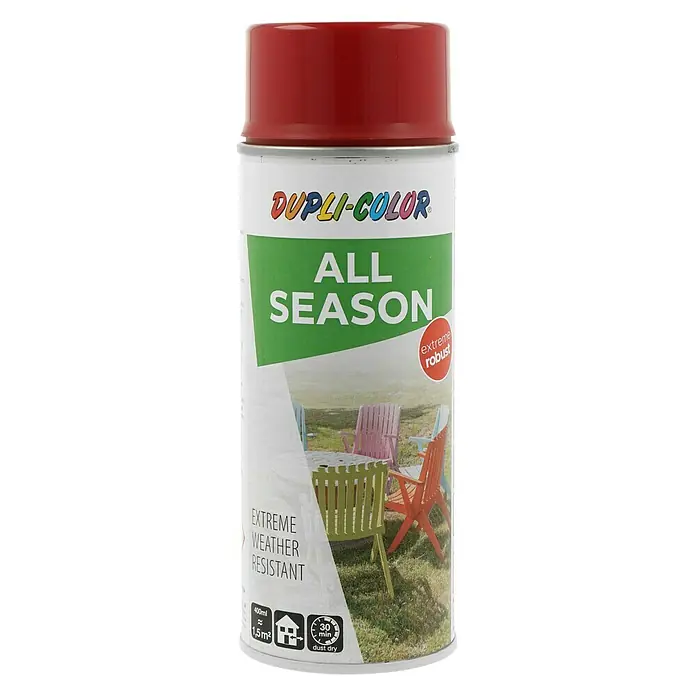 Dupli-Color Color Lak u spreju RAL 3003 - Rubin crvene boje, Sjaj, 400 ml - Pogled sprijeda