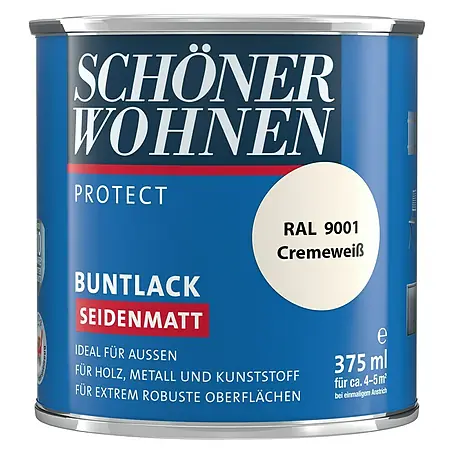 SCHÖNER WOHNEN-Farbe Protect Buntlack RAL 9001