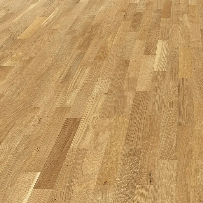 Living by Haro Fertigparkett Eiche Naturöl - 2.200 x 180 x 12 mm, Schiffsboden - Linke Seitenansicht