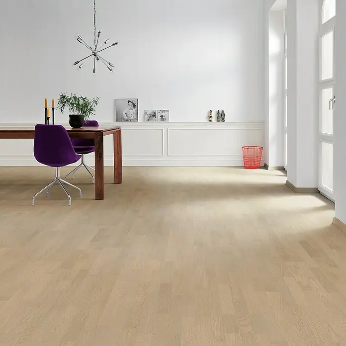 Living by Haro Fertigparkett Eiche Grey Versiegelt - 1.085 x 180 x 12 mm, Schiffsboden - Stimmungsaufnahme