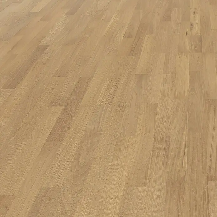 Living by Haro Fertigparkett Eiche Pure Naturöl - 2.200 x 180 x 12 mm, Schiffsboden - Linke Seitenansicht