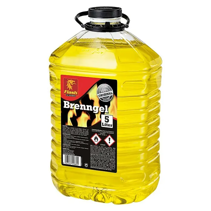 Flash Sicherheitsbrennpaste - 5 l - Vorderansicht