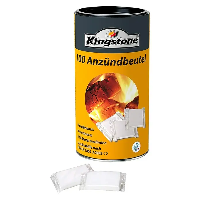 Kingstone Anzündmittel - 100 Stk. - Vorderansicht
