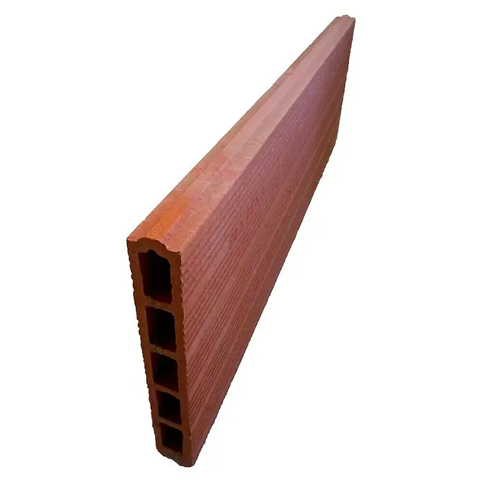BHS Madrid Ladrillo machihembrado - 25 x 80 cm, Rojo