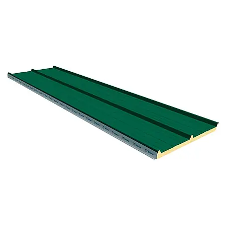 Isopan  Panel de sándwich  aislante Isotego Verde
