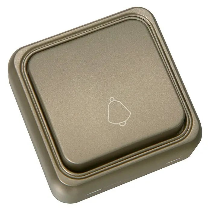 Fontini BF-18 Pulsador de timbre - Plástico, Cobre