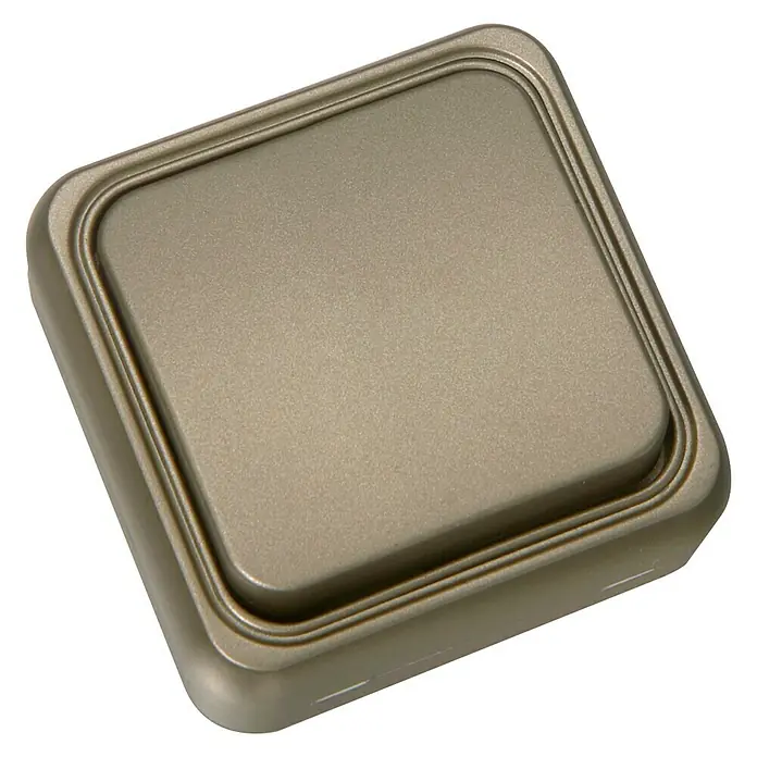 Fontini BF-18 Interruptor/Conmutador - Cobre, Montaje en la pared, IP20