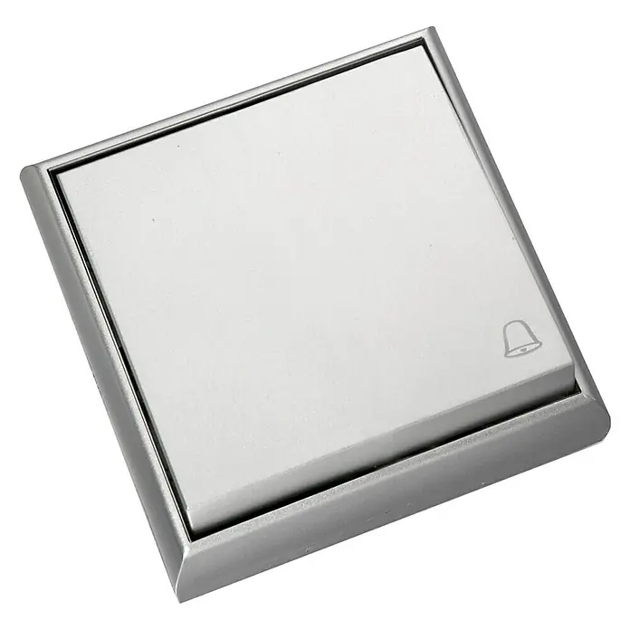 Fontini BF-25 Pulsador de timbre Monoblock - Plástico, Aluminio