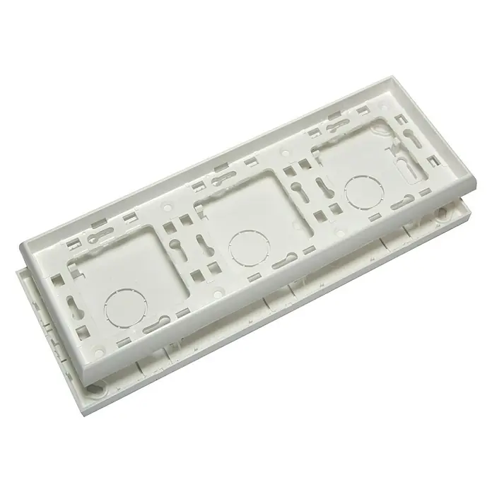 Fontini BF-25 Marco - Blanco, x 3, Plástico, En pared