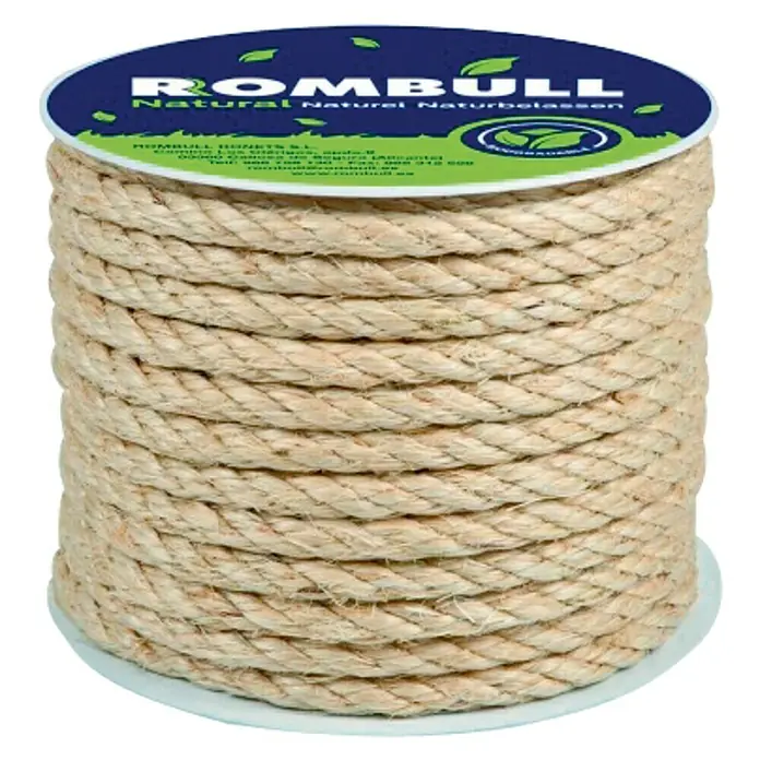 Cuerda de sisal - Ø x L: 8 mm x 15 m, Cableado