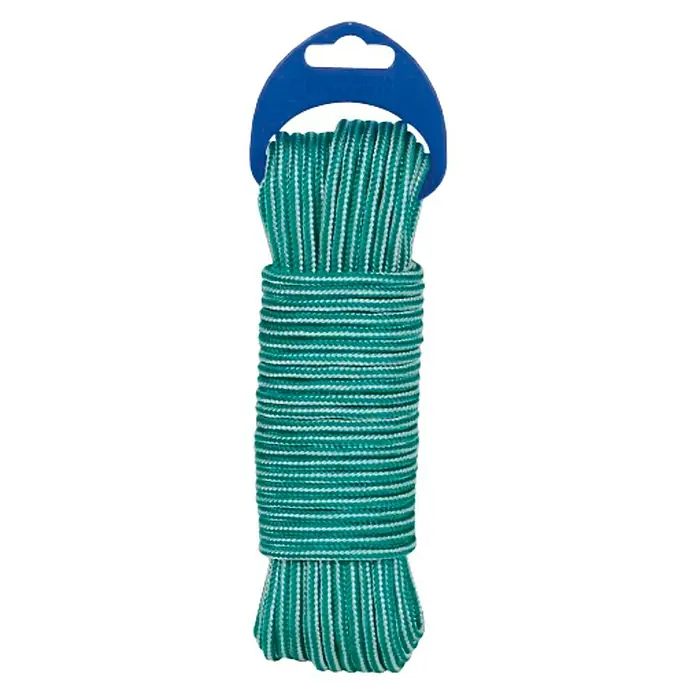 Cordel de polipropileno 4243 - Ø x L: 4 mm x 20 m, Polipropileno, Azul, Flota