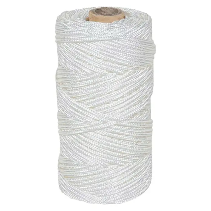 Cordel de polipropileno - Ø x L: 2,5 mm x 25 m, Polipropileno, Blanco, Flota