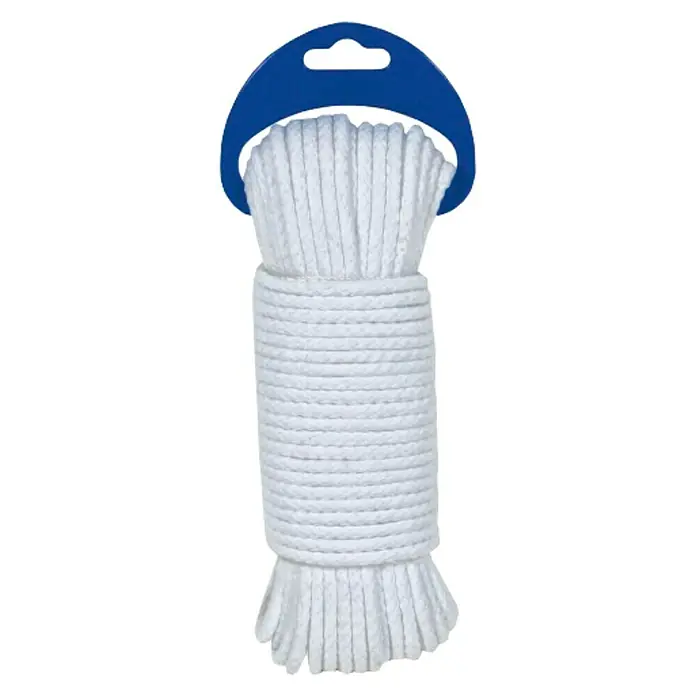 Cuerda - Longitud de cable: 20 m, Algodón, Diámetro: 4,5 mm