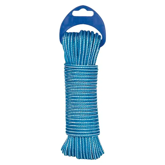 Cordel de polipropileno 4243 - Ø x L: 4 mm x 15 m, Polipropileno, Azul, Flota