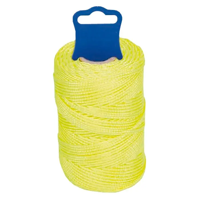 Cordel de albañil 8842 - Largo: 100 m, Diámetro: 1,8 mm, Amarillo