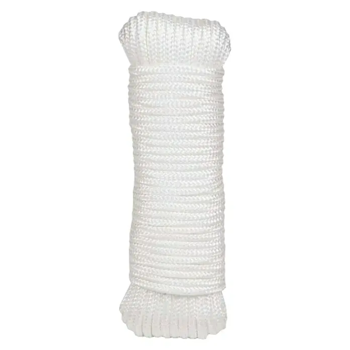 Cordel de polipropileno 4243 - Ø x L: 4 mm x 25 m, Polipropileno, Blanco, Flota