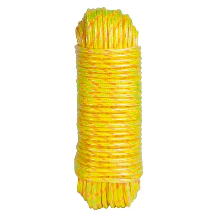 Cuerda de poliéster fantasía - Ø x L: 5 mm x 25 m, Trenzado