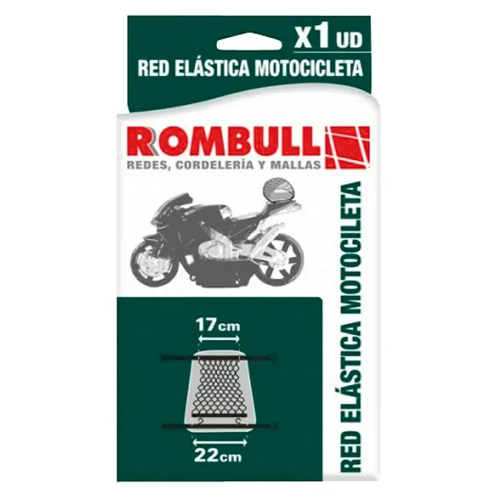 Red para maletero de motocicleta - L x An: 22 x 17 cm