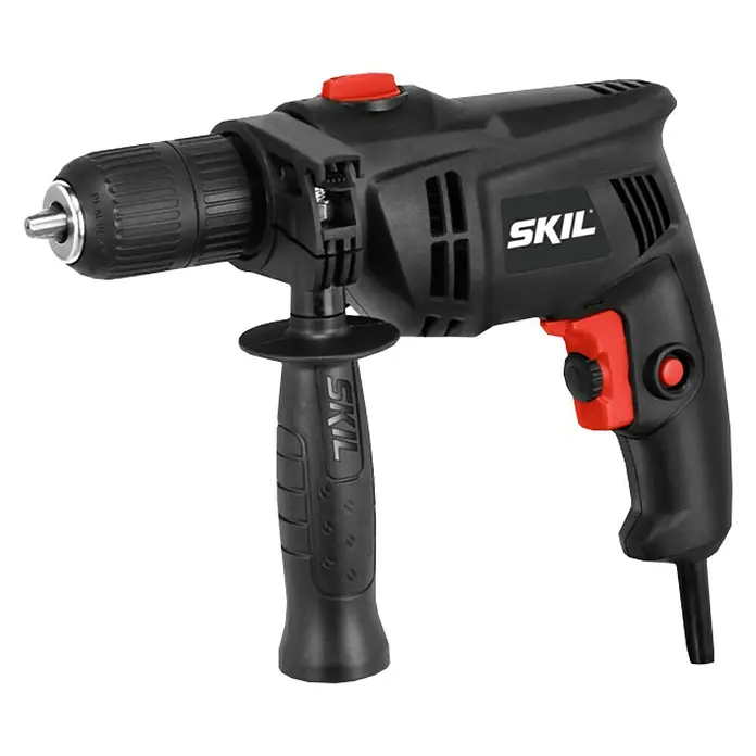 Skil Schlagbohrmaschine 1020 AA - 550 W, Leerlaufdrehzahl: 0 U/min - 2.700 U/min - Linke Seitenansicht