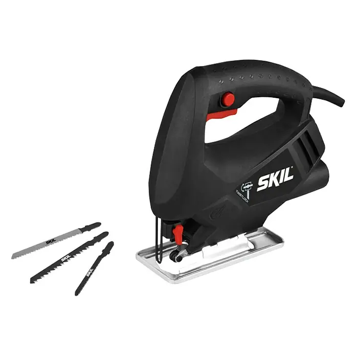 Skil Stichsäge 4190 AA - 400 W, Leerlaufhubzahl: 3.000 Hübe/min - Linke Seitenansicht