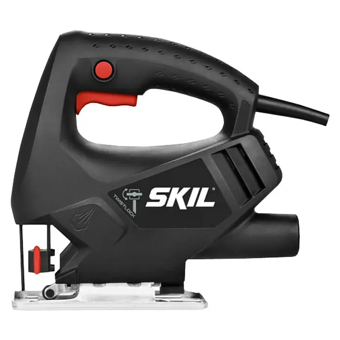 Skil Stichsäge 4190 AA - 400 W, Leerlaufhubzahl: 3.000 Hübe/min - Linke Seitenansicht