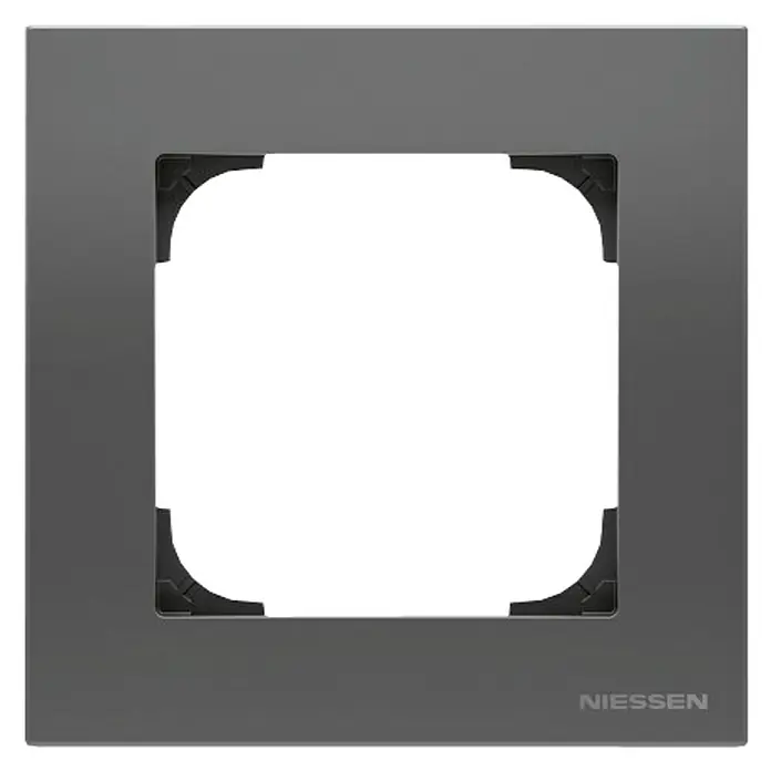Niessen Sky Cruzamiento - Negro, Montaje en la pared, Plástico