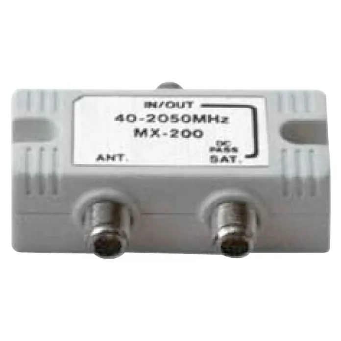 Distribuidor satélite/terrestre - x 3, Clavija coaxial, acoplador coaxial, 4 - 2.400 Mhz