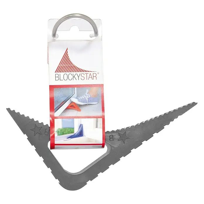 Retenedor para puerta y ventana Blockystar - Negro
