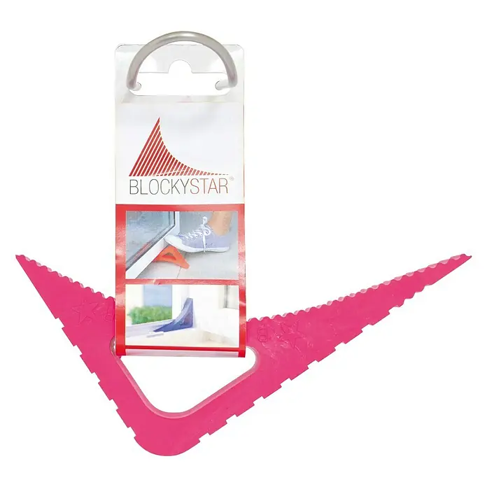 Retenedor para puerta y ventana Blockystar - Rosa