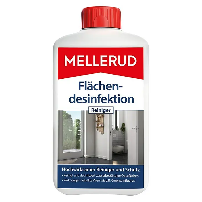 Mellerud Reinigungsmittel Flächendesinfektion - 1 l - Vorderansicht