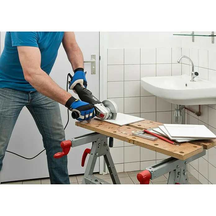 Skil Winkelschleifer 9007 AA - 710 W, 125 mm, 12.000 U/min - Anwendungsbeispiel