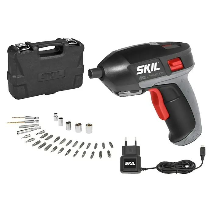 Skil Akkuschrauber 2636 AD - 3,6 V, Li-Ionen, 1,5 Ah, 1 Akku, 200 U/min - Linke Seitenansicht