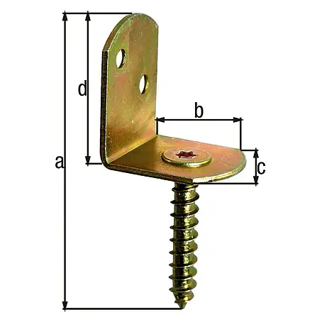 Escuadra roscada