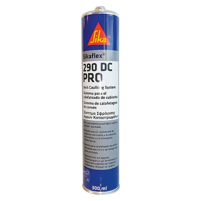 Sika Sikaflex Sellador 290 DC Pro - 300 ml, Base de material: Poliuretano