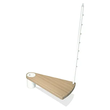 Fontanot  Escalón Kloe D160 Blanco/Claro