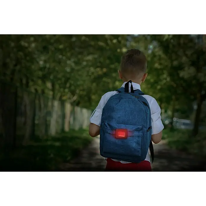 BAUHAUS LED vanjska prijenosna svjetiljka - 1,8 W, Na akumulatorski pogon, Crno-crvene boje - Pogled sprijeda